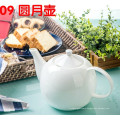 Hot-selling Durable square white ceramic coffee/tea pot for Hotel&Restaurant